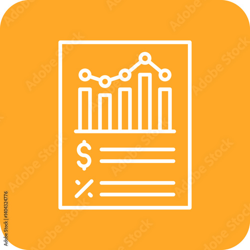 Financial report Icon