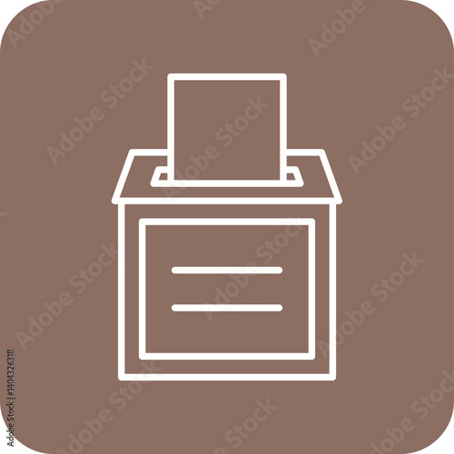 Ballot box Icon