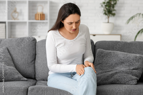 Young woman suffering from ...