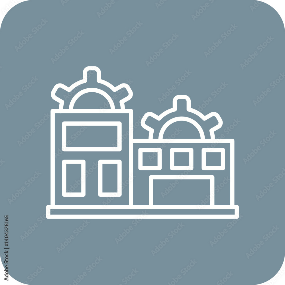 Obraz premium Management service Icon