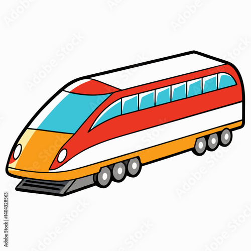 vector illustration of a bus