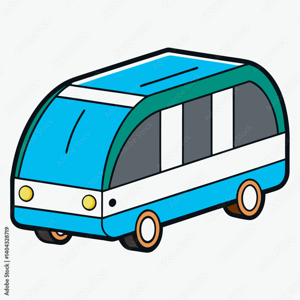 bus isolated on white background bus isolated on white background