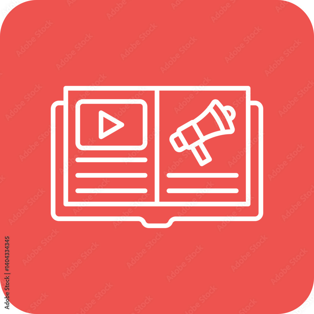 Fototapeta premium Book Icon