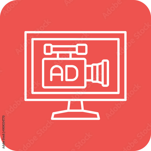 Desktop computer Icon