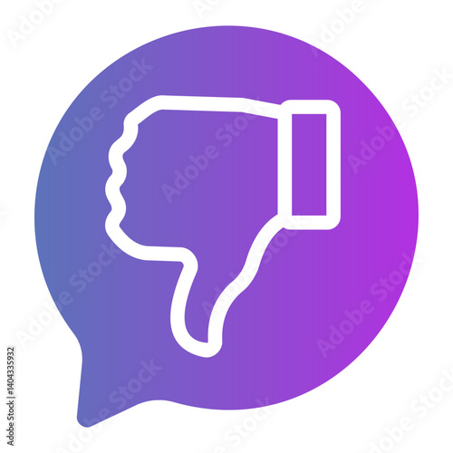 dislike Gradient icon