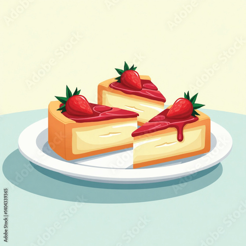 Cake Stawberry