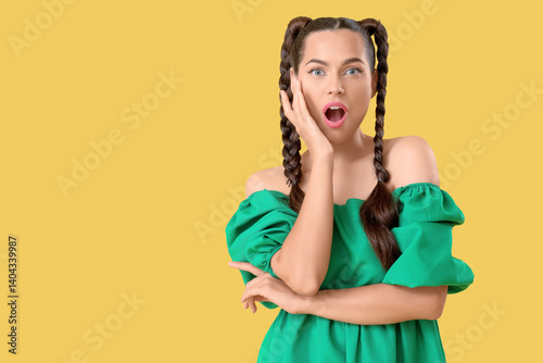 Beautiful young shocked sty...