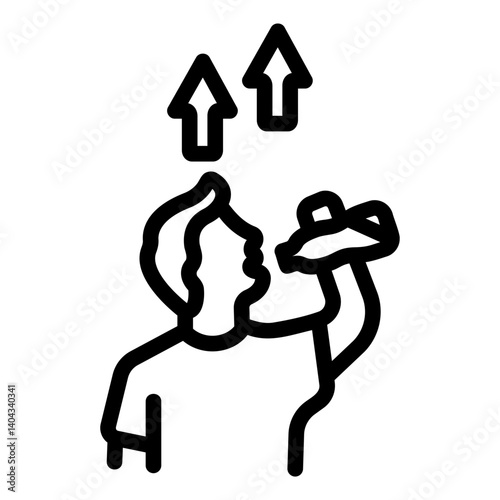 thrist Line Icon