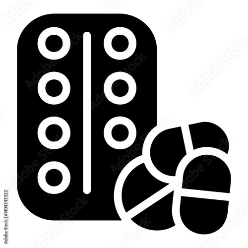 antibiotic Solid icon