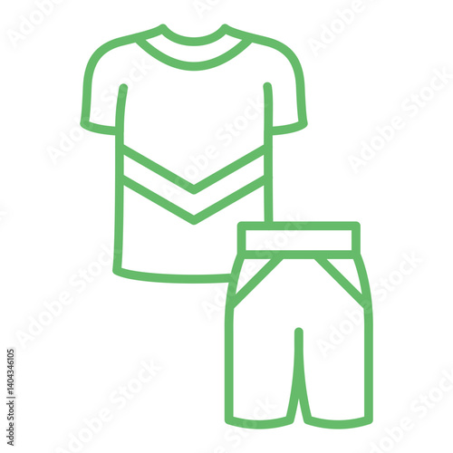 Workout clothes Icon