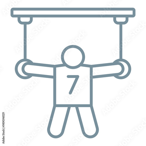 Gymnastic rings Icon