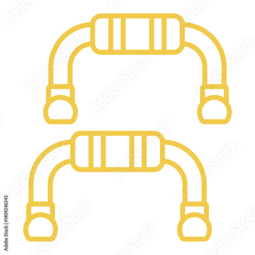 Pushup bars Icon