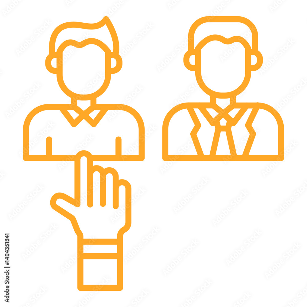 Obraz premium Selection Icon