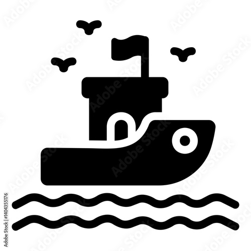 yatch Solid icon