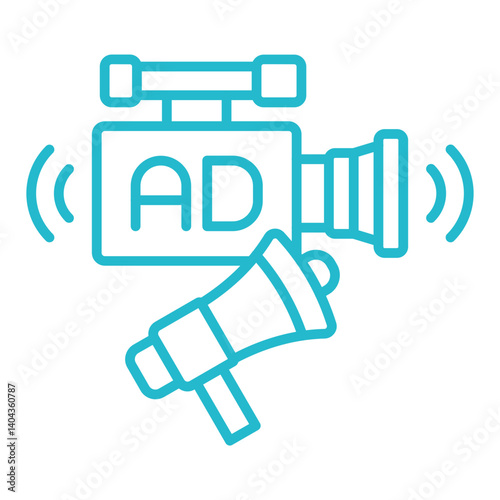 Live streaming Icon