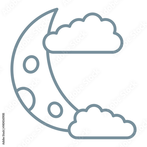 Half moon Icon