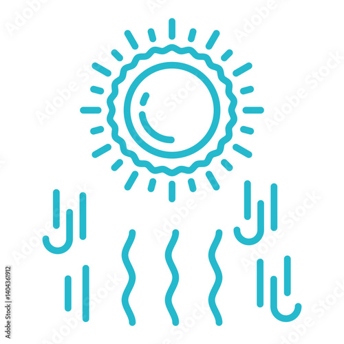 Hot wind Icon