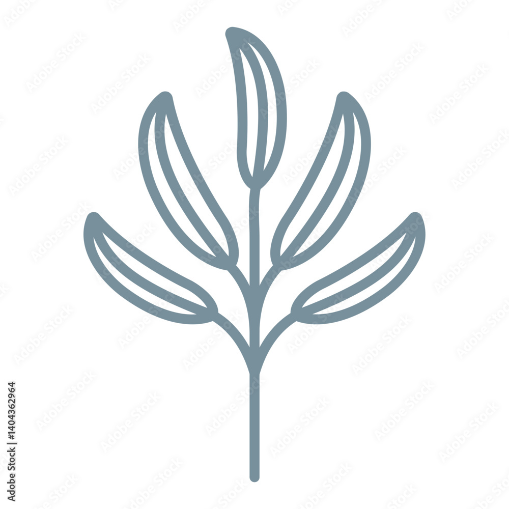 Obraz premium Eucalyptus Icon