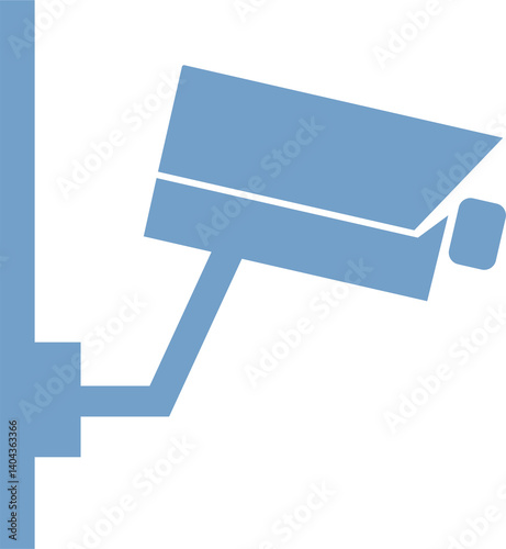 cctv, security cameras vector icons