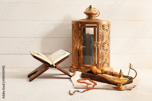Koran, Aladdin lamp, baklav...