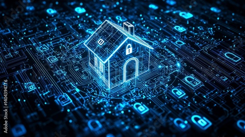 Digital Home Security Concept in a Futuristic Cyber Environment