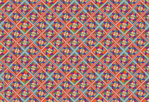 Seamless Textures with ethnic patterns. Navajo geometric abstract print. Decorative decoration with a rustic feel. The design is inspired by Native Americans. Colors are black and white.
