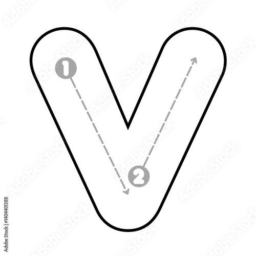 V