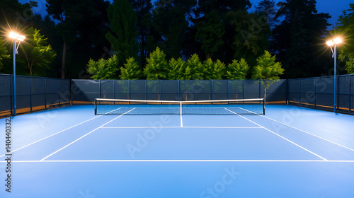 Wallpaper Mural Blue tennis court Torontodigital.ca