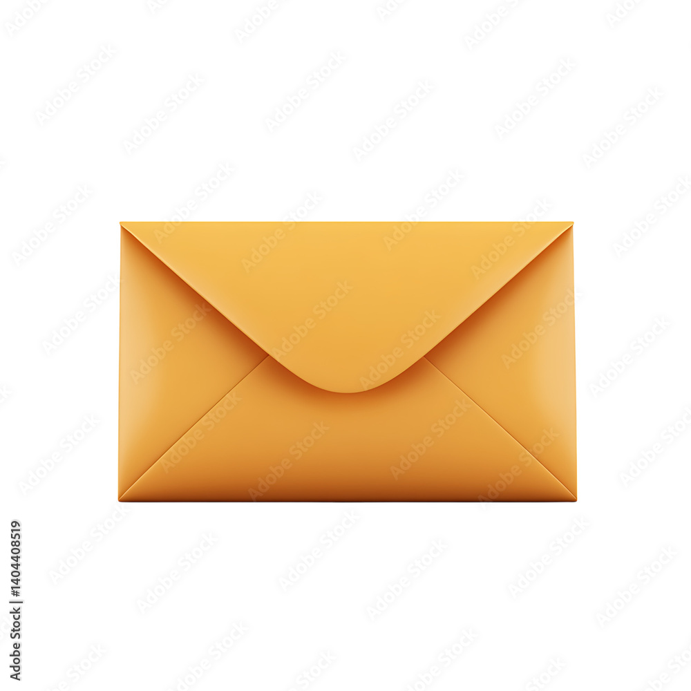 envelope cartoon isolated on white background full depth of field envelope cartoon isolated on white background full depth of field