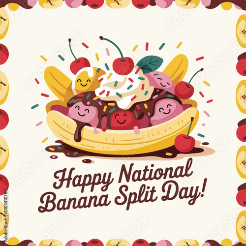 Happy National Banana Split Day