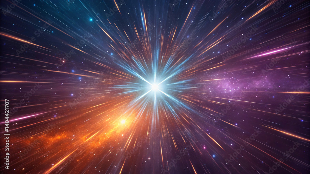 Fototapeta premium Colorful rainbow disco ball light leaks texture