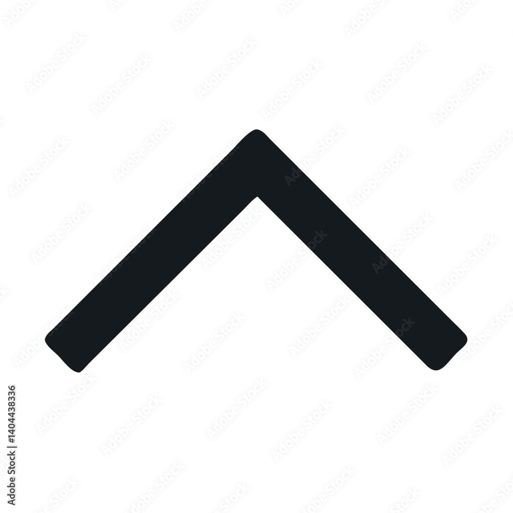 Chevron Arrow Pointing Upward Icon Design Chevron Arrow Pointing Upward Icon Design