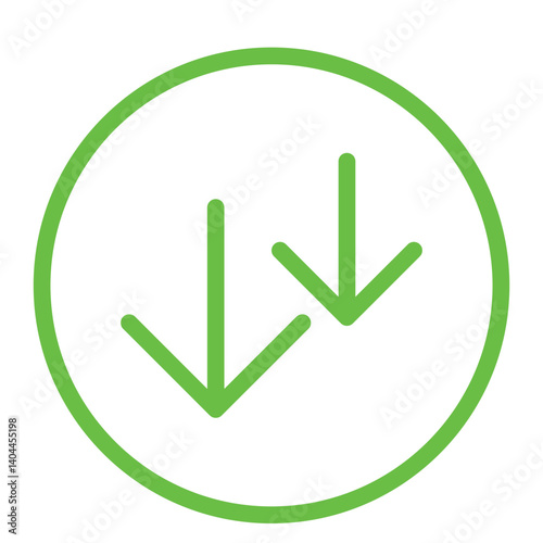 down arrow icon