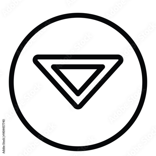 down arrow icon