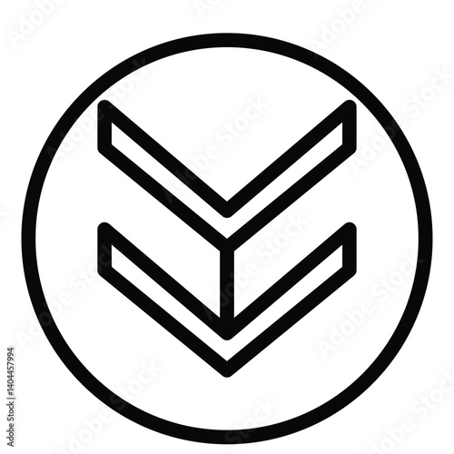 down arrow icon