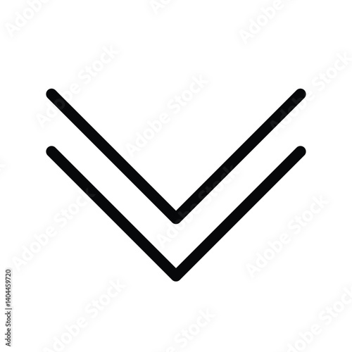 down arrow icon