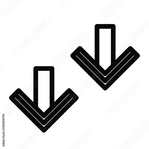 down arrow icon