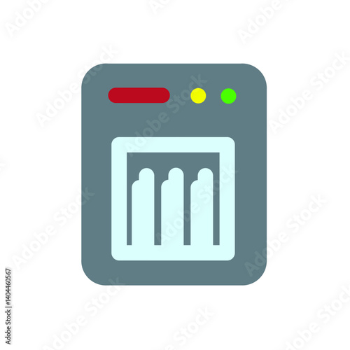 dish washer flat icon