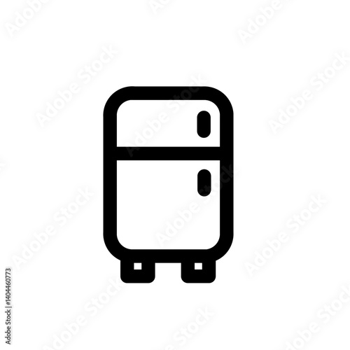 fridge line icon