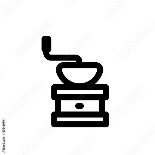 grinder line icon