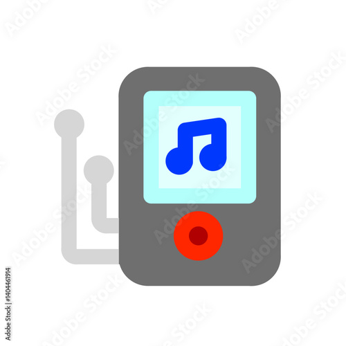 mp3 player flat icon