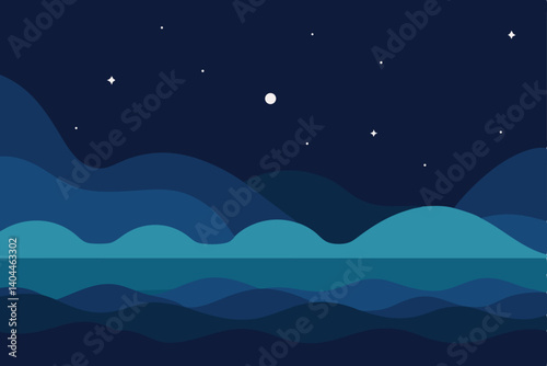 night sky with stars