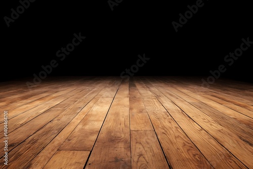 Wallpaper Mural Wooden Floor Dark Background Torontodigital.ca