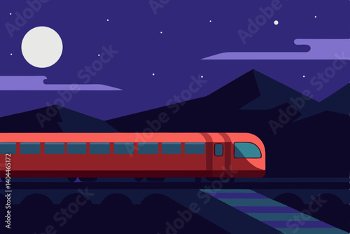 train on the railway