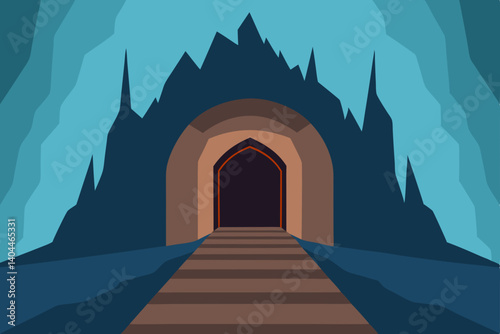 entrance to the temple