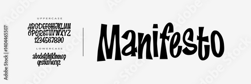 Creative retro Font,street art font dynamic graffiti font for modern bold marker logo, spirited expressive headline, youth urban vibes. Art typographic design. Vector typeset