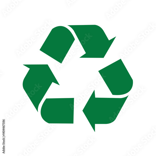 Recycling Logo Green