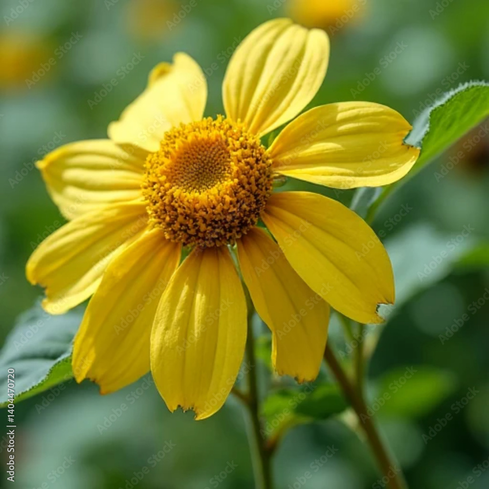 yellow flower in the garden yellow flower in the garden