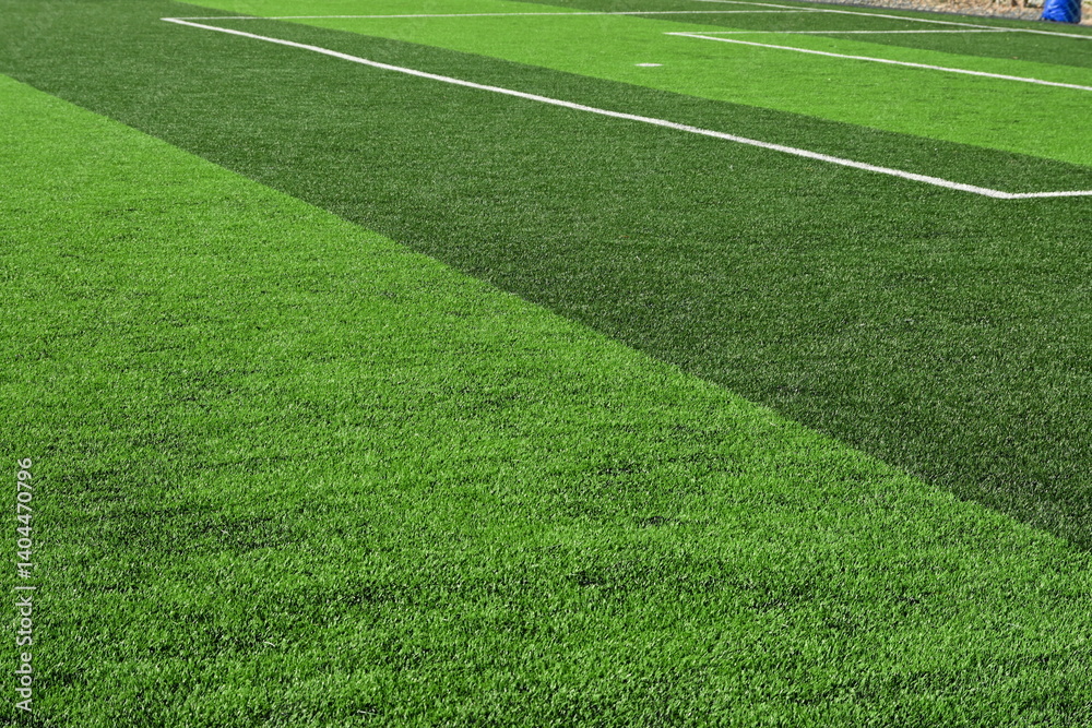 Obraz premium artificial green grass background for playground