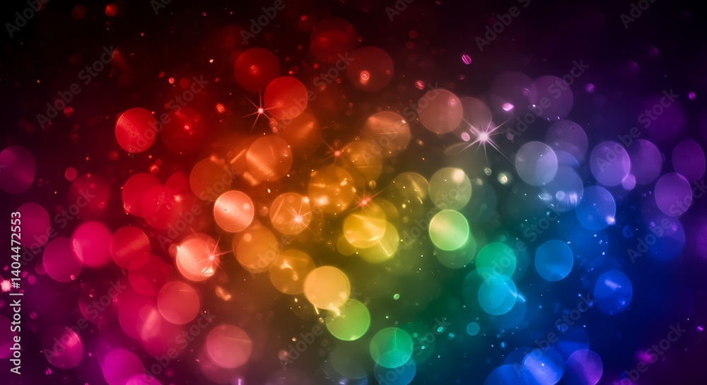 Fototapeta premium Chromatic Reverie AI Generated